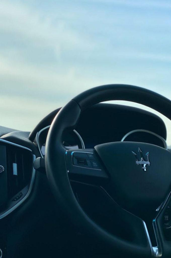Car Interior Steering Wheel